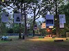 Julie Hascoët, vue de son installation au Manoir de Keroual ⎹ Astropolis, 29 juin 2024