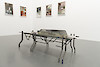 Marta Dyachenko, Sophie T. Lvoff, vue de l'exposition IT MUST BE A STORY PIECED TOGETHER FROM MANY SOURCES, 2025 - Kunstverein Friedrichshafen, Allemagne - © photo : Dominik Dresel