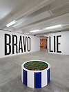Sophie Cure in Alpha, Bravo, Charlie, 2025 - Passerelle Centre d'art contemporain, Brest © photo : Aurélien Mole